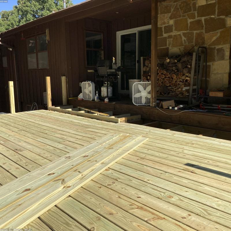 Roof structure work